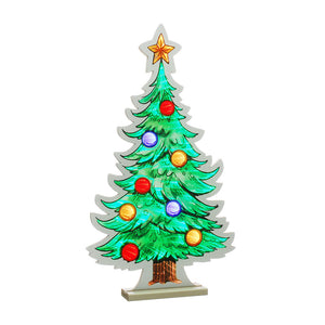 Festive Illustrated Tree Infinity Light