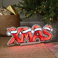 Festive Illustrated Xmas Infinity Light