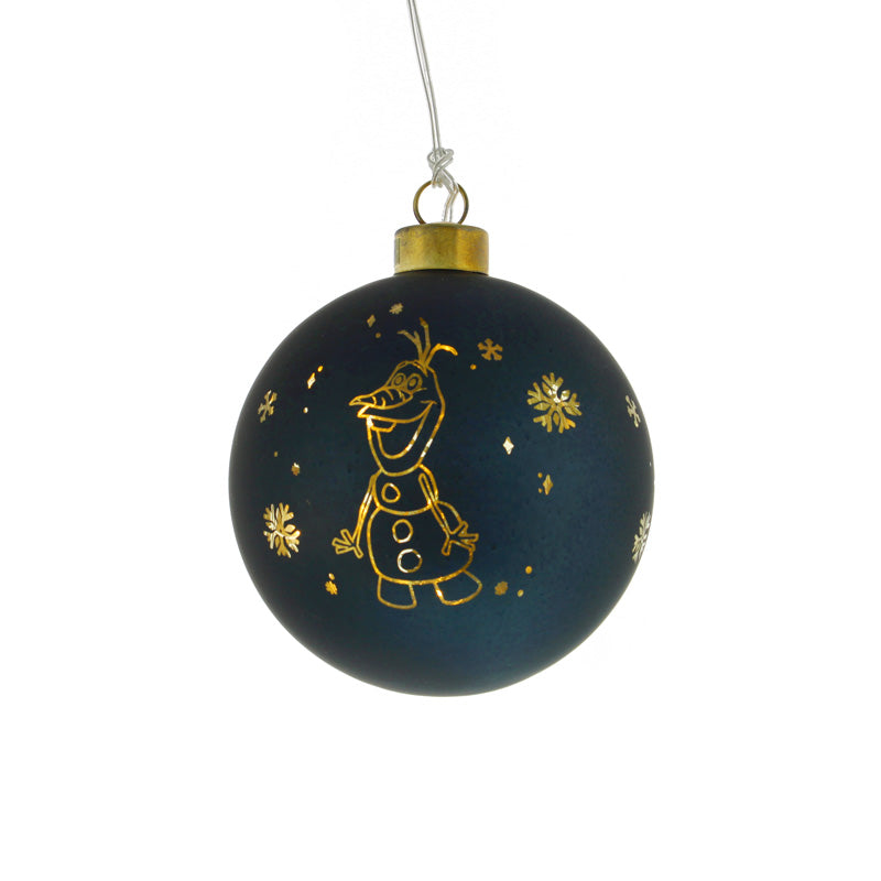 Festive Lit Frozen Bauble lifestyle