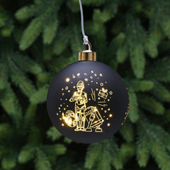 Festive Lit Star Wars Bauble lifestyle