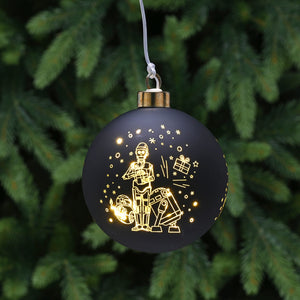 Festive Lit Star Wars Bauble lifestyle