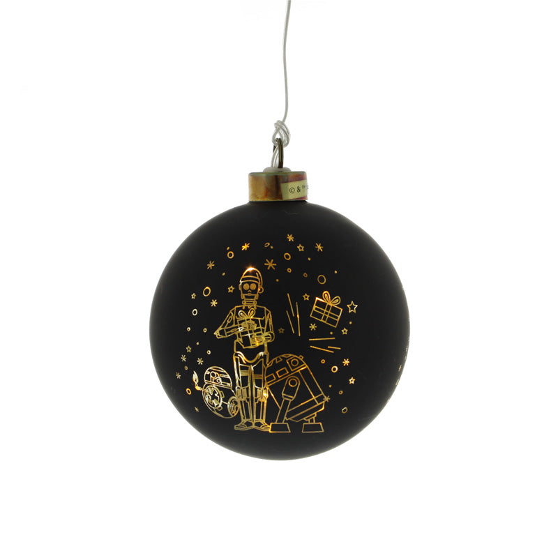 Festive Lit Star Wars Bauble lifestyle