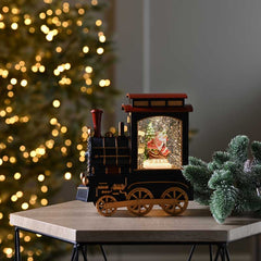 Festive Train Water Spinner