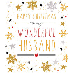 Portfolio Christmas Husband Snow Christmas Card image 0