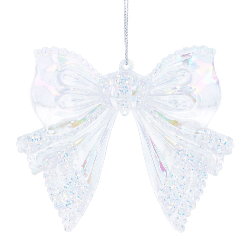 Gisela Graham Acrylic Iridescent Bow image 0