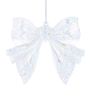 Gisela Graham Acrylic Iridescent Bow image 0
