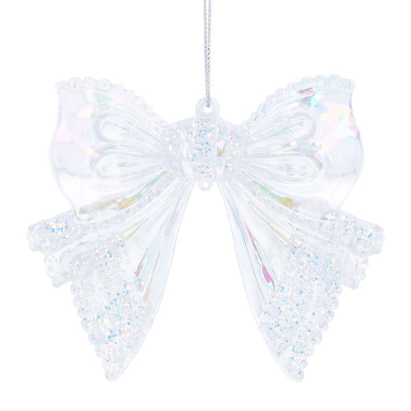 Gisela Graham Acrylic Iridescent Bow image 0