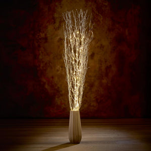 Premier Silver Glitter Lit Branch image 0