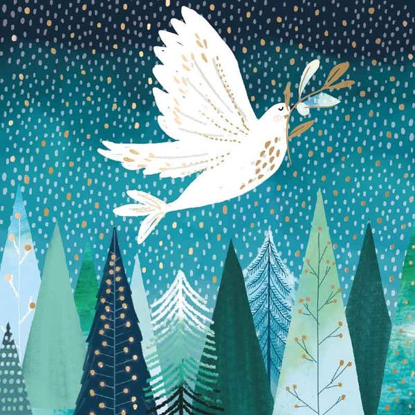 Ling Design Charity Christmas Cards - Peace On Earth (Pack of 6) image 0