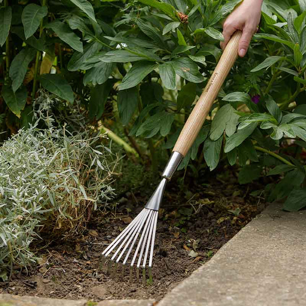 Kent & Stowe Stainless Steel Border Hand Shrub Rake image 1