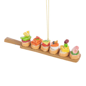 Floralsilk Resin Canapes Board