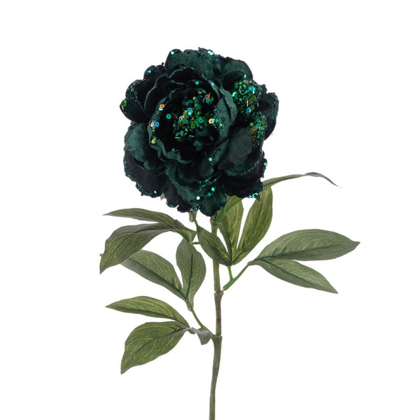 Floralsilk Moonlit Forest Peony Stem (65cm)