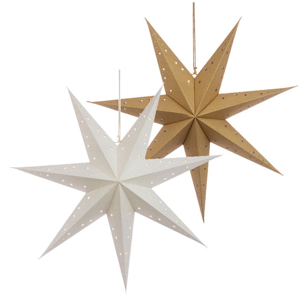 Floralsilk Paper Sparkle Star