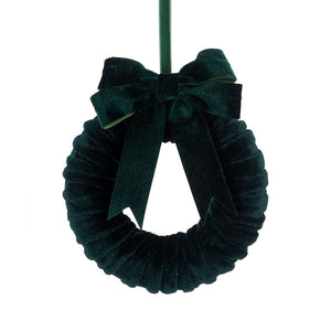 Floralsilk Velvet Bow Wreath