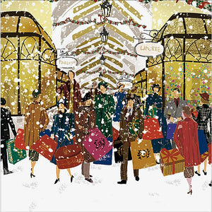Fortnum & Mason Skating Christmas Cards (Pack of 10)