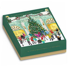Fortnum & Mason Skating Christmas Cards (Pack of 10)