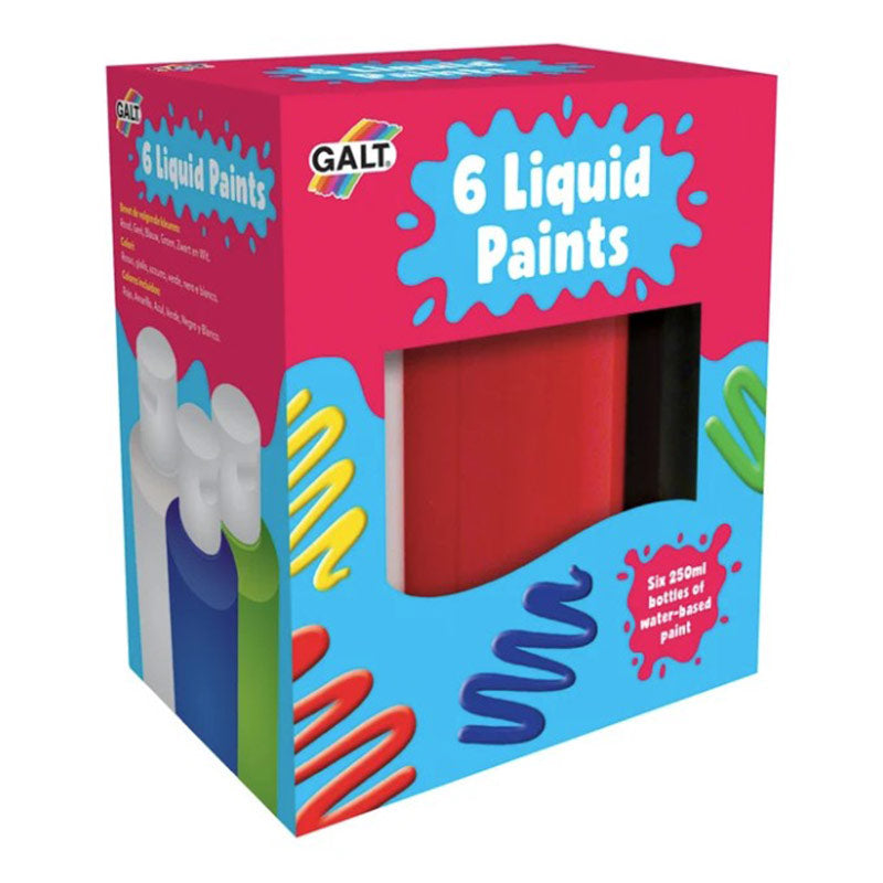Galt 6 Liquid Paints Box