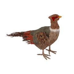 Gisela Graham Twiggy Tail Bristle Pheasant