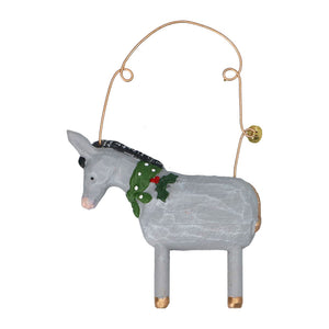 Gisela Graham Dapper Donkey Ornament