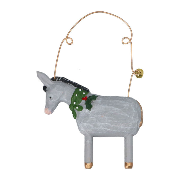 Gisela Graham Dapper Donkey Ornament