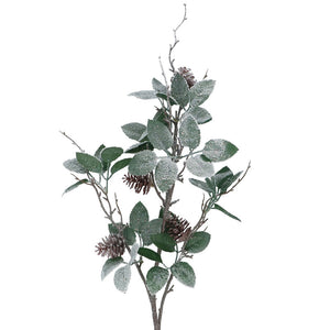 Gisela Graham Frosted Forest Sprig (94cm)