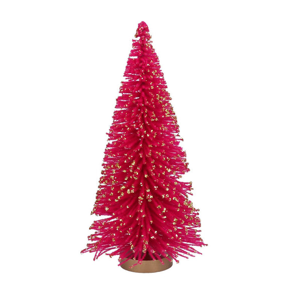 Gisela Graham Fuchsia Fairy Dust Fir