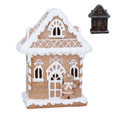 Gisela Graham Gingerbread Glow Cottage