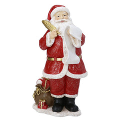 Gisela Graham Glittering Golden-Quill Santa