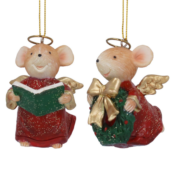 Gisela Graham Heavenly Hanging Mouse (Assorted Designs)