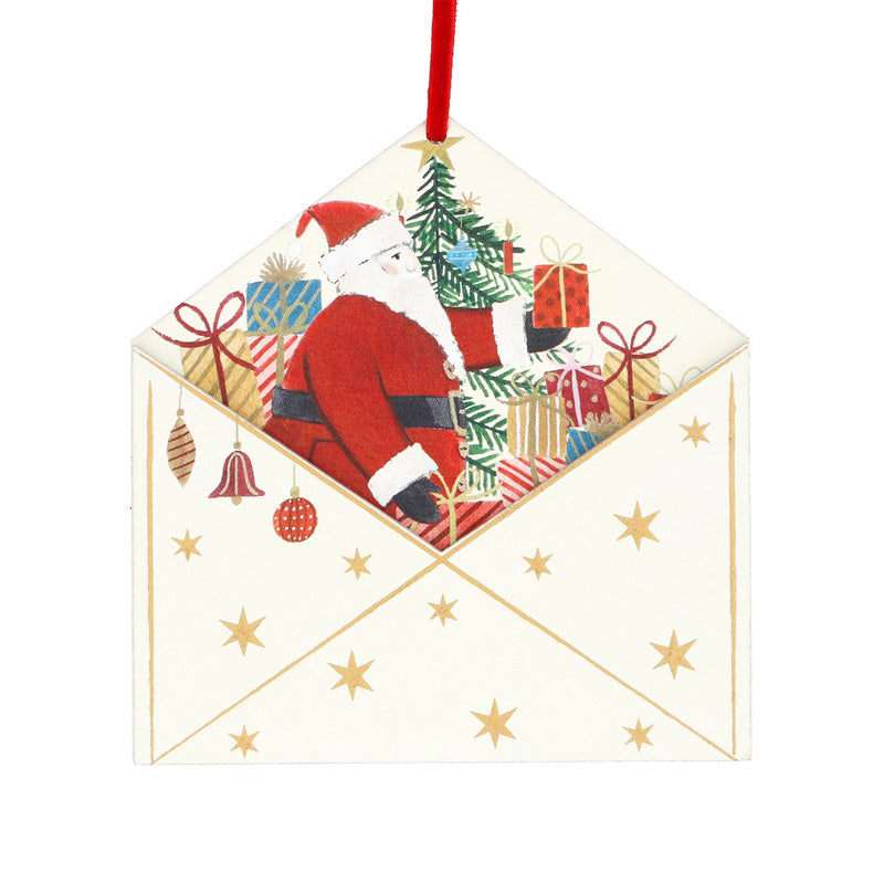 Gisela Graham Magical Santa Envelope