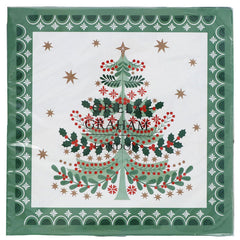 Gisela Graham Paper Napkins - Nordic Fir (Pack of 20)