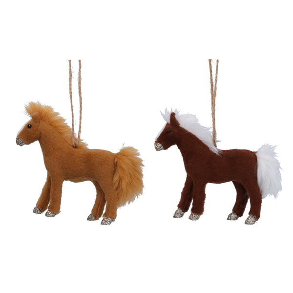 Gisela Graham Sparkle Hoof Horse (Assorted Designs)