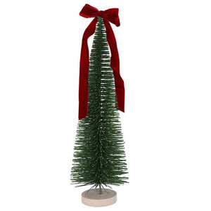 Gisela Graham Velvet Bow-Tique Pine