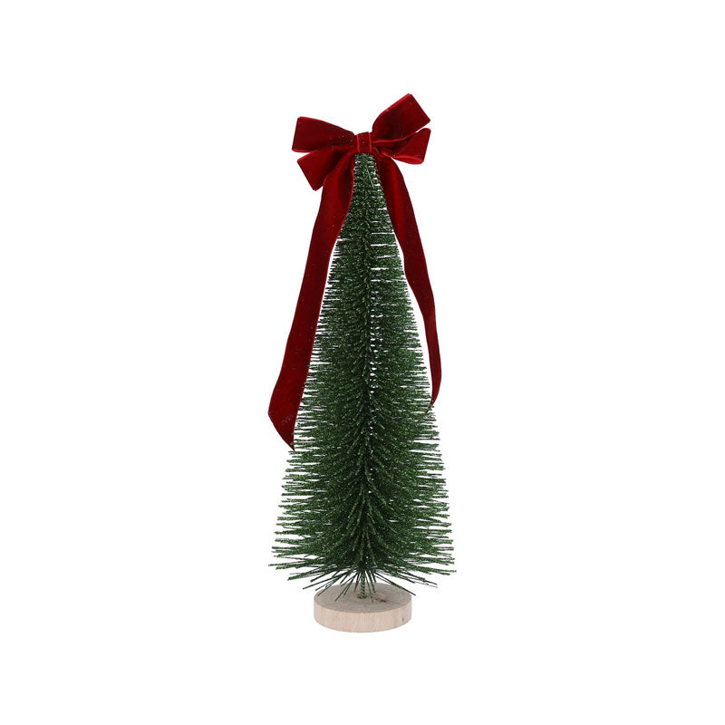 Gisela Graham Velvet Bow-Tique Pine