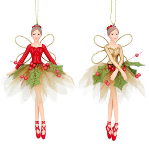 Gisela Graham Winter Bloom Ballerina (Assorted Designs)