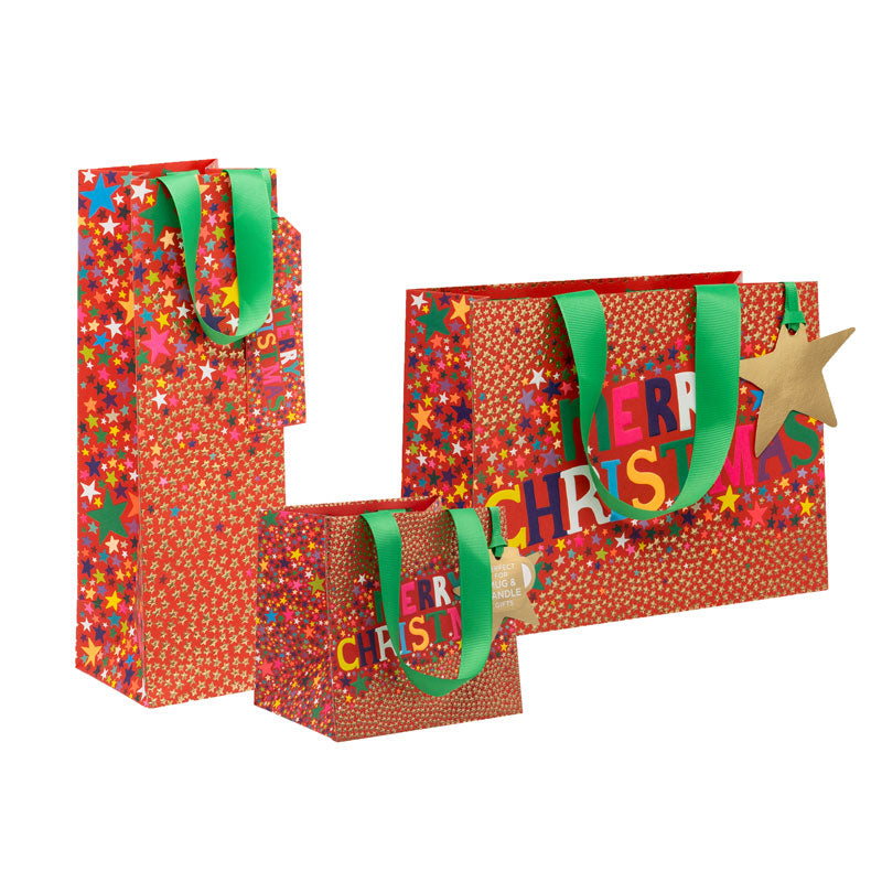 Glick Christmas Starburst Gift Bag