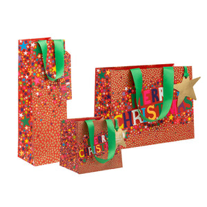Glick Christmas Starburst Gift Bag