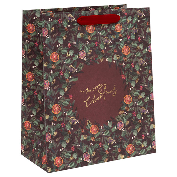 Glick Citrus Holly Gift Bag