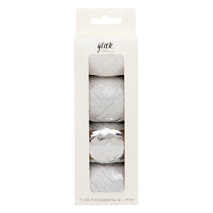 Glick Silver Curling Ribbon Multipack