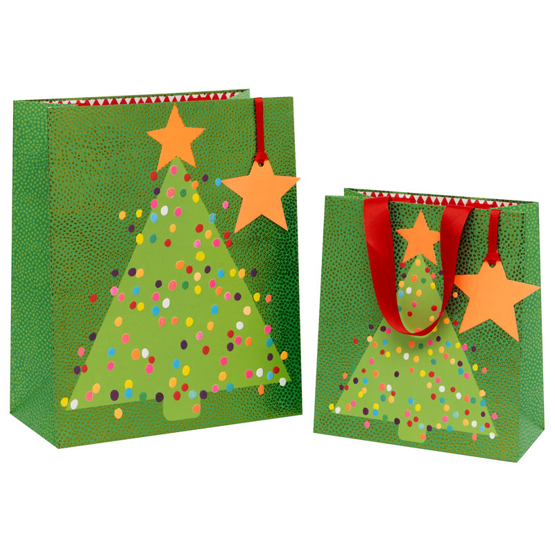 Glick Emerald Tree Gift Bag