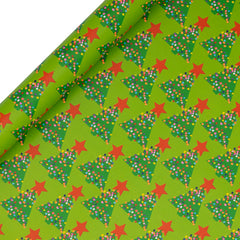 Glick Emerald Tree Gift Wrap (4m)