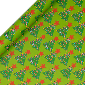 Glick Emerald Tree Gift Wrap (4m)