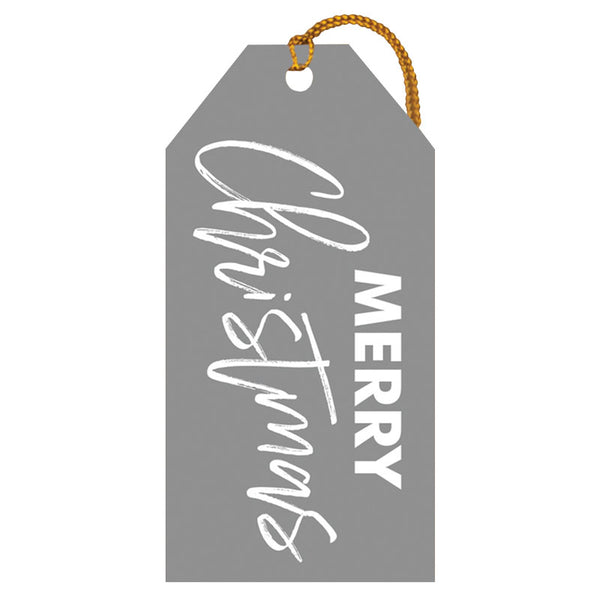 Glick Silver Christmas Gift Tags (Pack of 6)