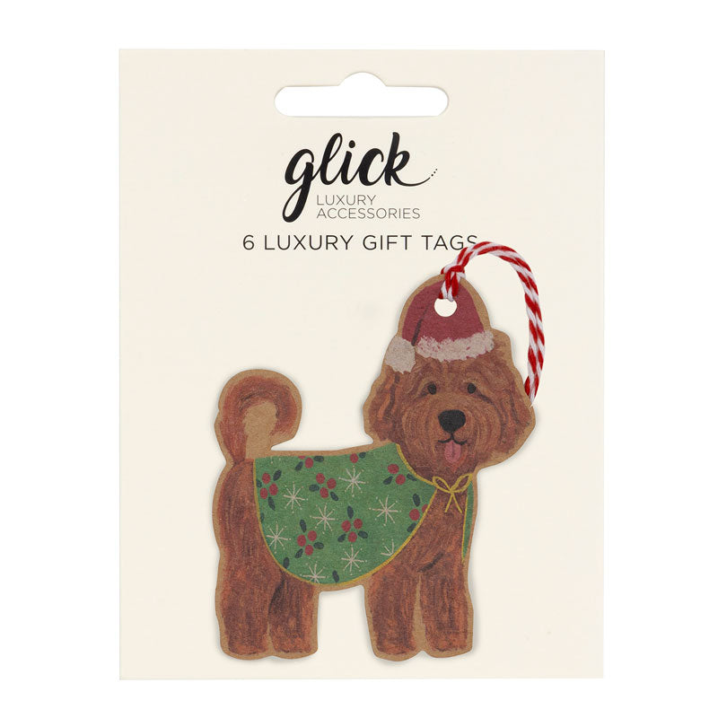 Glick Cockapoo Gift Tags (Pack of 6)