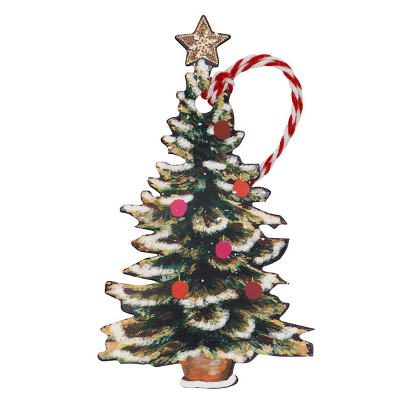 Glick Tree Gift Tags (Pack of 6)