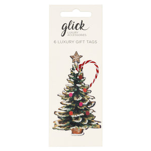 Glick Tree Gift Tags (Pack of 6)