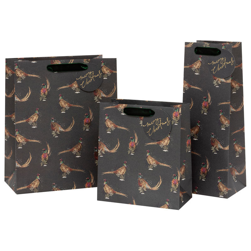 Glick Jolly Pheasants Gift Bag