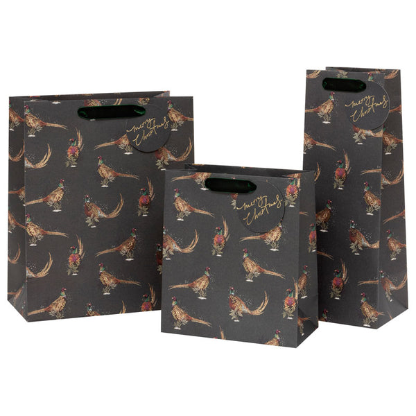 Glick Jolly Pheasants Gift Bag