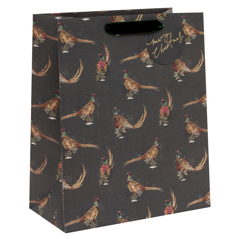 Glick Jolly Pheasants Gift Bag