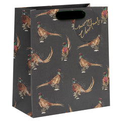 Glick Jolly Pheasants Gift Bag